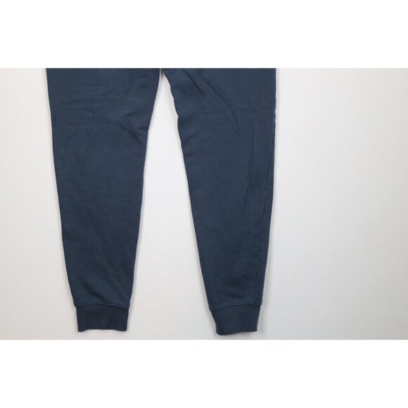 Vintage Y2K Hurley Surfing Mens Large Faded Cuffed Sweatpants Joggers Steel Blue - Picture 13 of 15